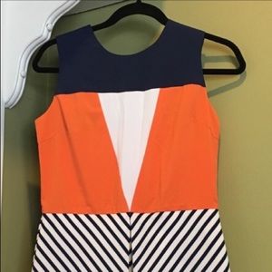 Orange & Blue Romper perfect FL Gator colors!